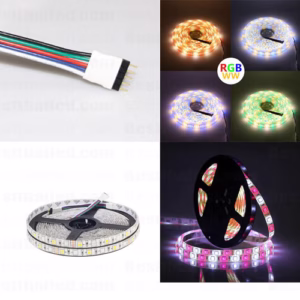 ไฟ Led เส้น เปลี่ยนสี 12V RGBW 60leds/m 5m กันน้ำ ip65-1982