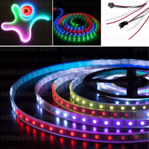 ไฟ Led เส้น วิ่ง เปลี่ยนสี IC 2812 300Led 1Led/1IC 5V กันน้ำ ip67 -2007