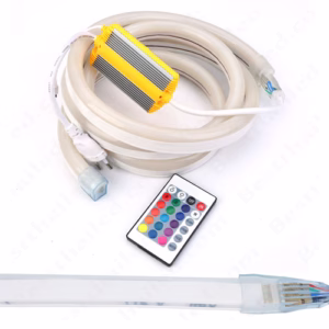 ชุด Remote ไฟ Led นีอ็อน สายอ่อนเปลี่ยนสี RGB Flex 220V-2248