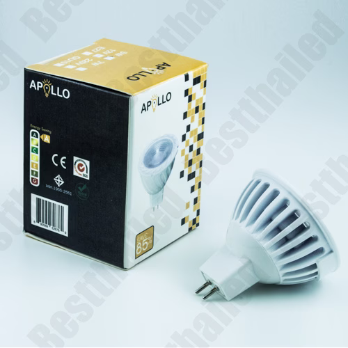 หลอดไฟ LED 220v MR16 5W Apollo-1375
