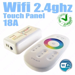 ชุด Control Remote Mi-light RF 2.4Ghz 18A ควบคุม ไฟ Led เส้นเปลี่ยนสี RGB -0
