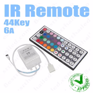 ชุด Control Remote IR 6A 44key ควบคุม ไฟ Led เส้นเปลี่ยนสี RGB-0