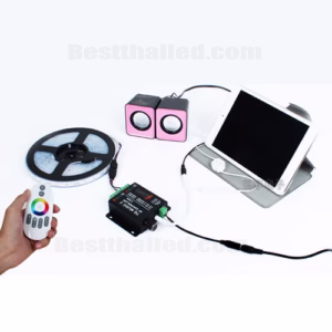 ชุด Control Remote Music IR 18A Touch ควบคุม ไฟ Led เส้นเปลี่ยนสี RGB -1505