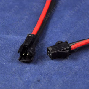 ขั้วต่อ Connector แดง ดำ 15cm คู่-1591