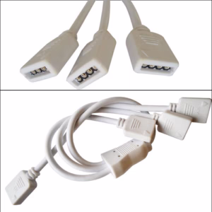 ขั้วต่อ Connector ไฟ LED RGB 3 ทาง-0