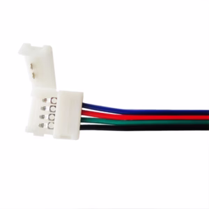 ขั้วต่อ Connector 2หัว 4ขา 10mm ไฟเส้น 5050 เปลี่ยนสี RGB-1548