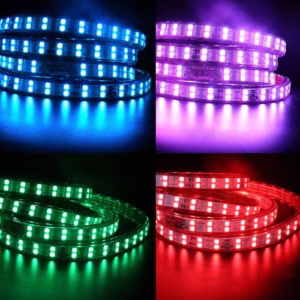 ชุด ไฟเส้นยาง เปลี่ยนสี 220V RGB 120Leds/m-2305