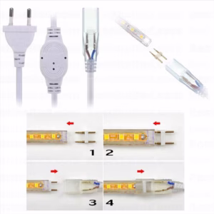 ปลั๊กหัวจ่าย ACDC ไฟ Led เส้น 220V-2098