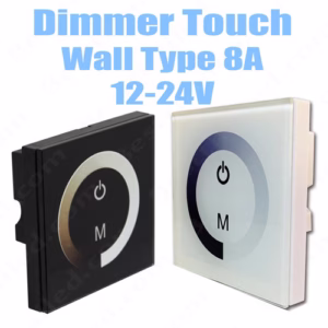 Led Dimmer ติดผนัง 12v-24v 8A -0