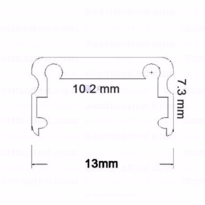 รางไฟเส้น Umini 1m ชุดขุ่น-2347