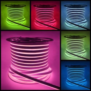ชุด ไฟ Led นีออน สายอ่อนเปลี่ยนสี RGB Flex 220V-2276