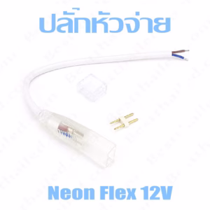 ปลั๊กหัวจ่ายไฟ Led นิออน 12V-0