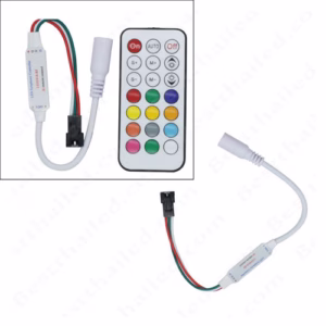 ชุด Control Remote RF 21key ไฟ Led เส้น วิ่ง IC 2811-2812 5V-12V-2022