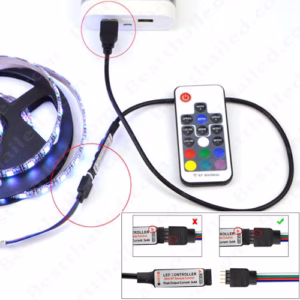 ชุด Control Remote USB RGB RF 17Keys-2082