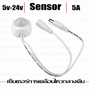 Sensor การเคลื่อนไหวกลางคืน 5v-24V -0