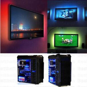 ไฟ Led เส้น USB 5V RGB เปลี่ยนสี กันน้ำ ip65 5เมตร 30 led/เมตร-2683