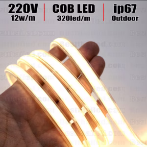 ชุด ไฟ Led เส้น COB 220V XB 12w XB ตัดได้ทุกๆ50cm-2929