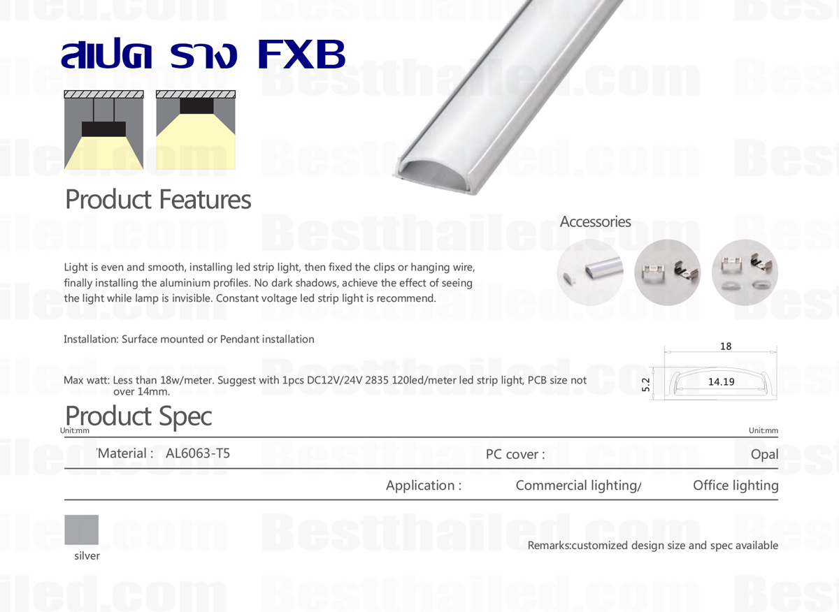 รางไฟ led
