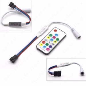 ชุด Control Remote ไฟ Led เส้น วิ่ง IC 16703 สายแพ 4 เส้น 5-24V -3207