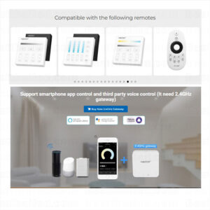 Led Dimmer Mi-Light ติดผนัง 12v-24v 10A Touch Remote and Smartphone Ready P1 -3471