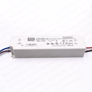 หม้อแปลง 12V สวิทชิ่ง Meanwell กันน้ำ ip67 60W 5A lpv-60-12-3561