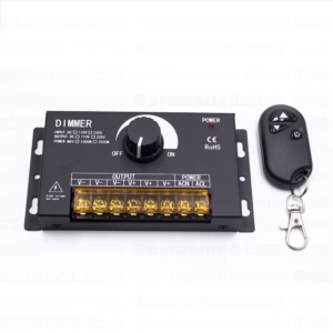 Dimmer ไฟ Led เส้น 220V Rotating Knob RF -3695