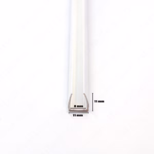 รางยึดพลาสติก ไฟ Led นีออน Mini 1m-3676