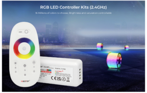 ชุด Control Remote Mi-light RF 2.4Ghz 18A ควบคุม ไฟ Led เส้นเปลี่ยนสี RGB